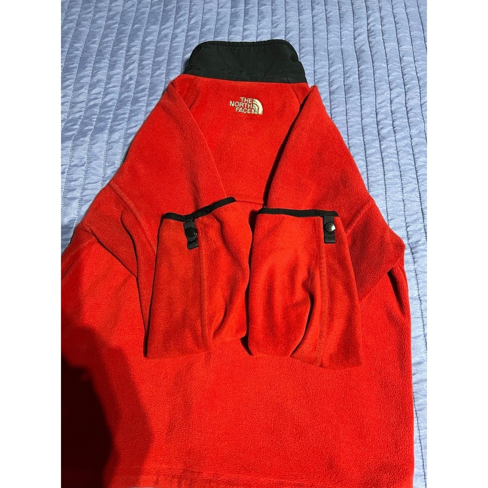 The North Face youth/junior red fleece jacket Size M #outdoor #fleece - Picture 3 of 12
